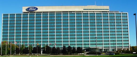 Ford World HQ Building in Dearborn, Michigan